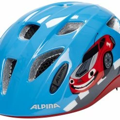 Alpina Ximo Flash Cykelhjelm Børn, Hvid/farverig