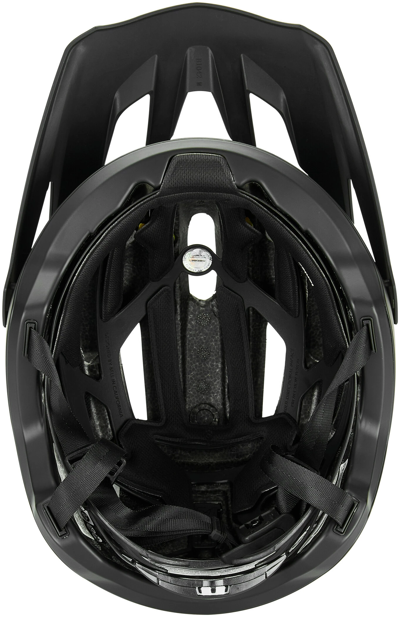 Bell 4Forty Air MIPS Hjelm, Blå/gul - Billede 7