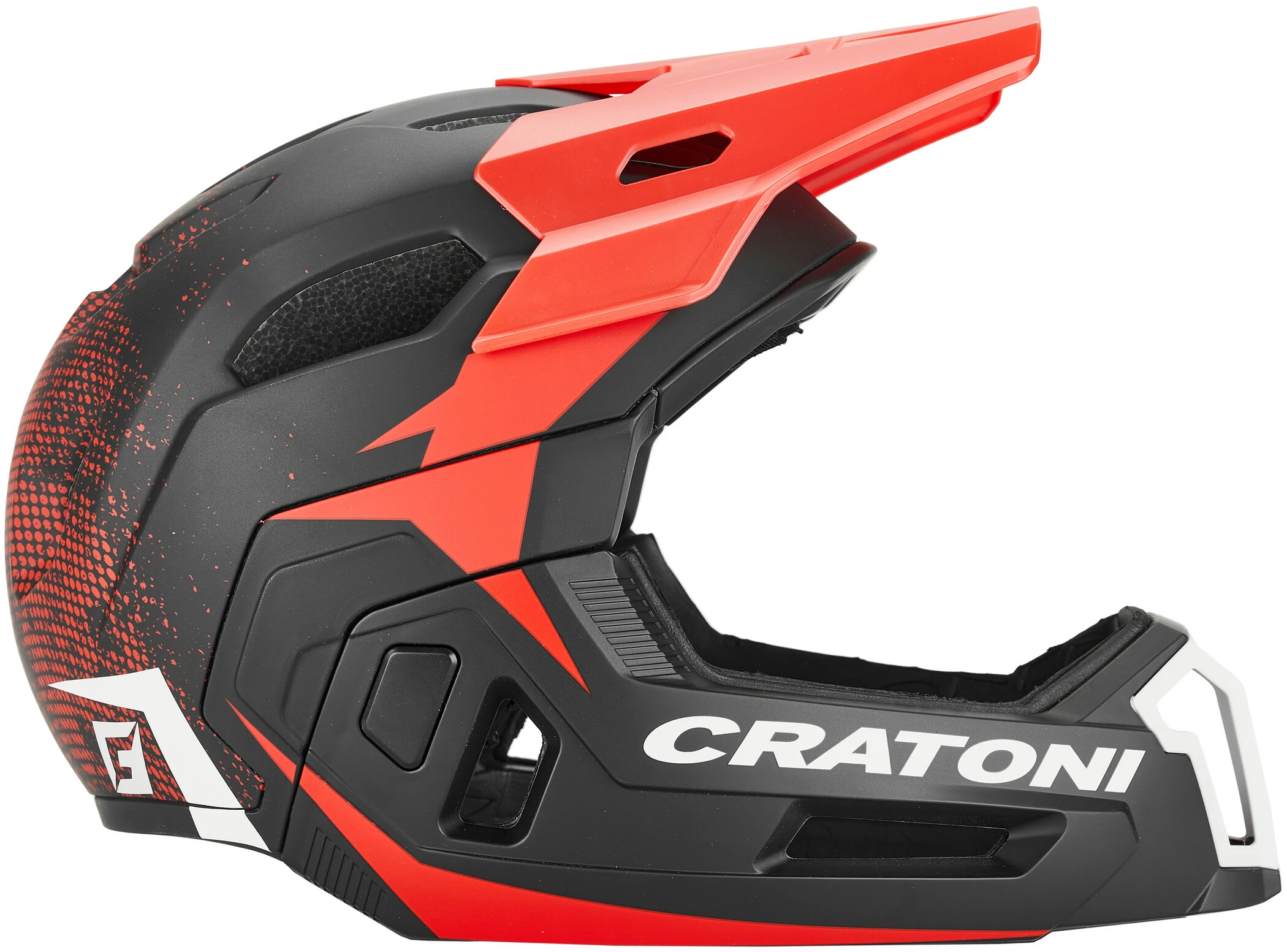 Cratoni C-Maniac 2.0 MX MTB Hjelm, Sort/rød - Billede 4