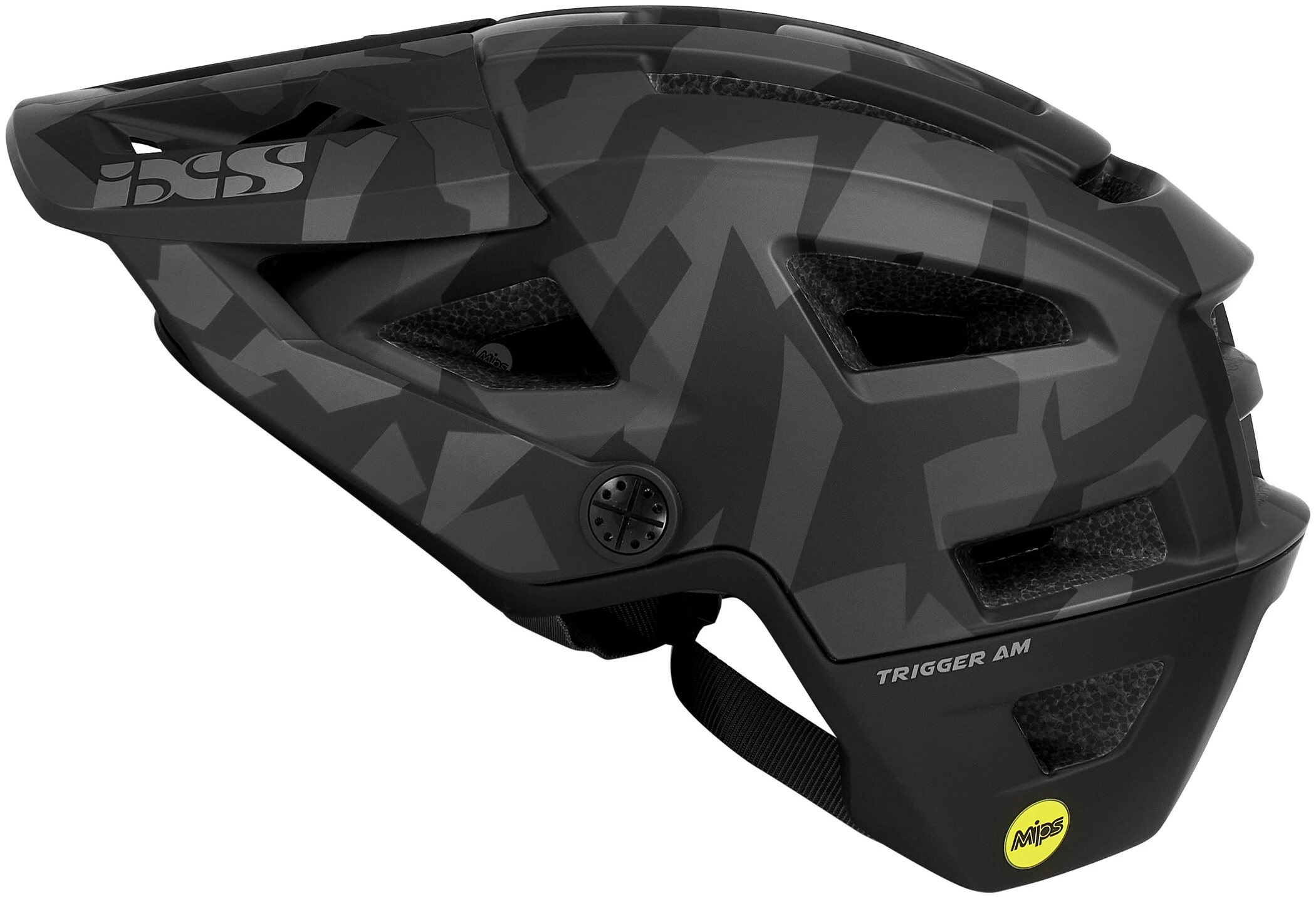 IXS Trigger AM MIPS Camo Hjelm, Grå - Billede 3
