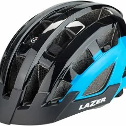 Lazer Compact Deluxe Cykelhjelm, Sort