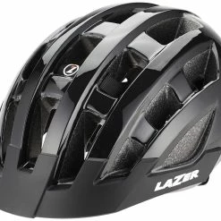 Lazer Compact Cykelhjelm, Sort/grå