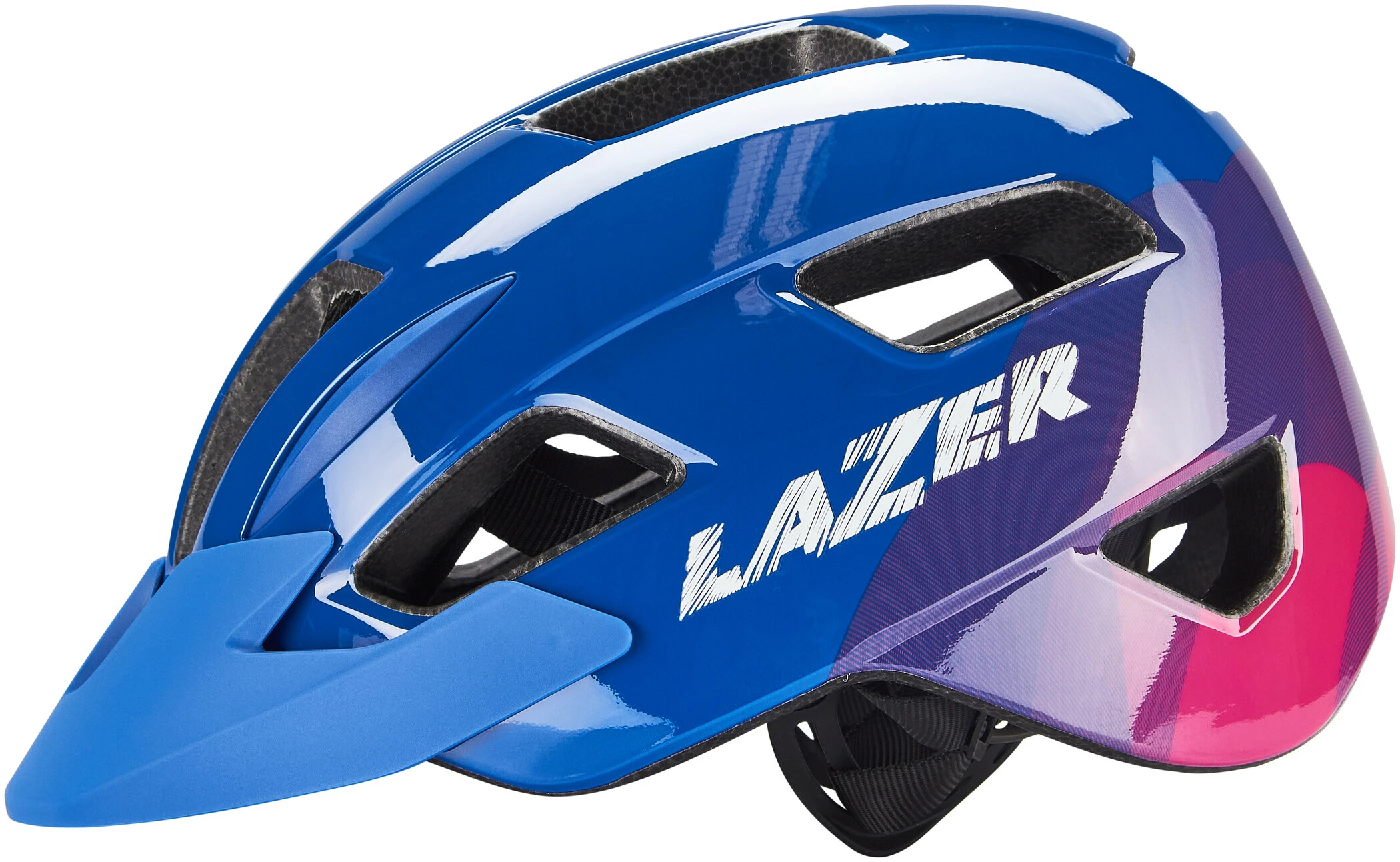 Lazer Gekko Hjelm Med Myggenet Børn, Blå - Billede 3