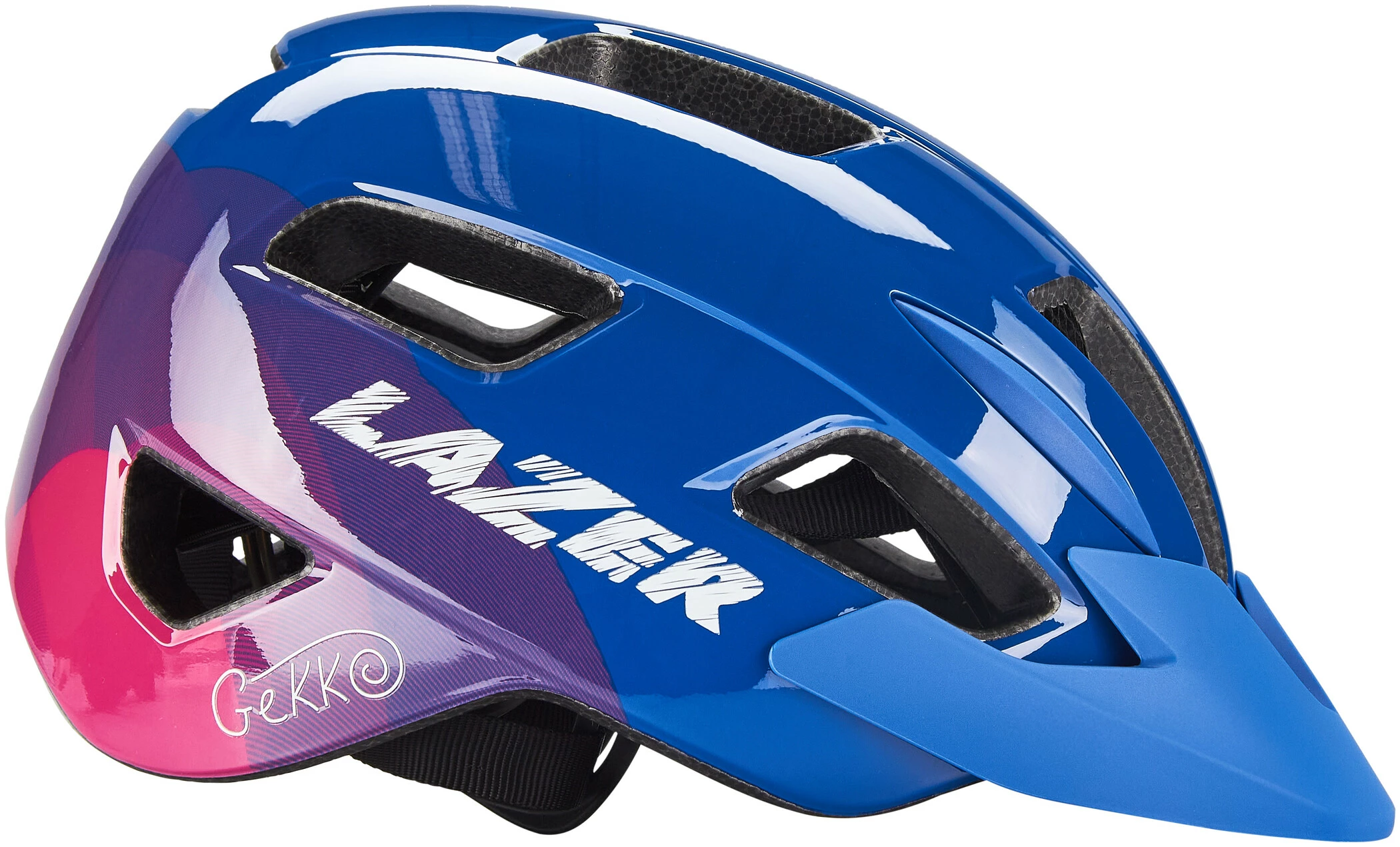 Lazer Gekko Hjelm Med Myggenet Børn, Blå - Billede 4