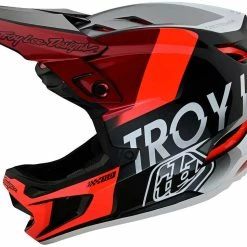 Troy Lee Designs D4 Composite Mips Hjelm, Hvid
