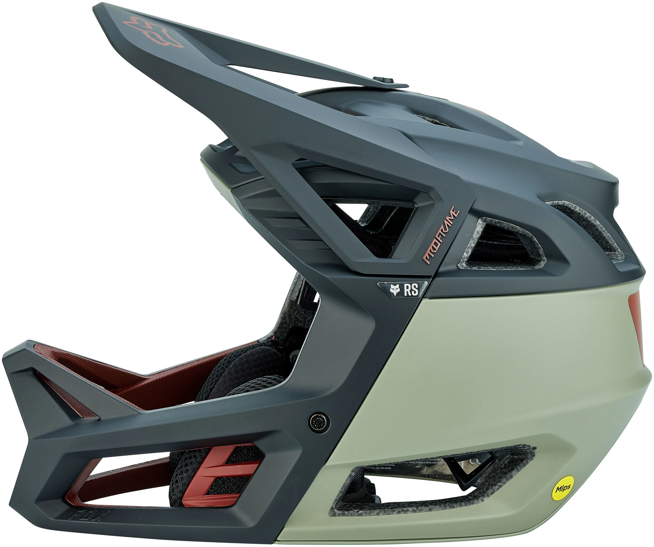 Fox Proframe RS Hjelm Herrer, Sort/farverig - Billede 3