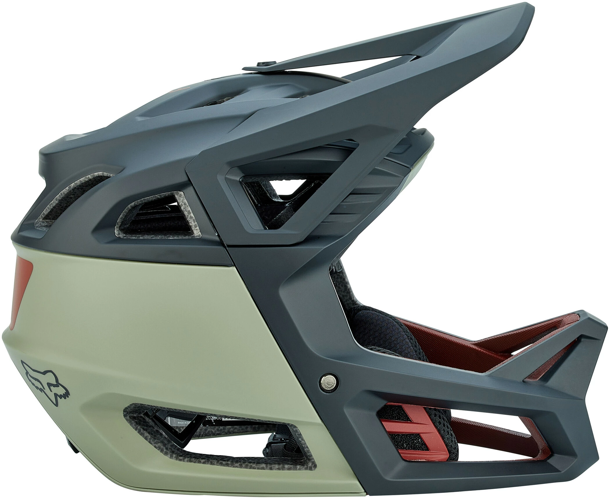 Fox Proframe RS Hjelm Herrer, Sort/farverig - Billede 4