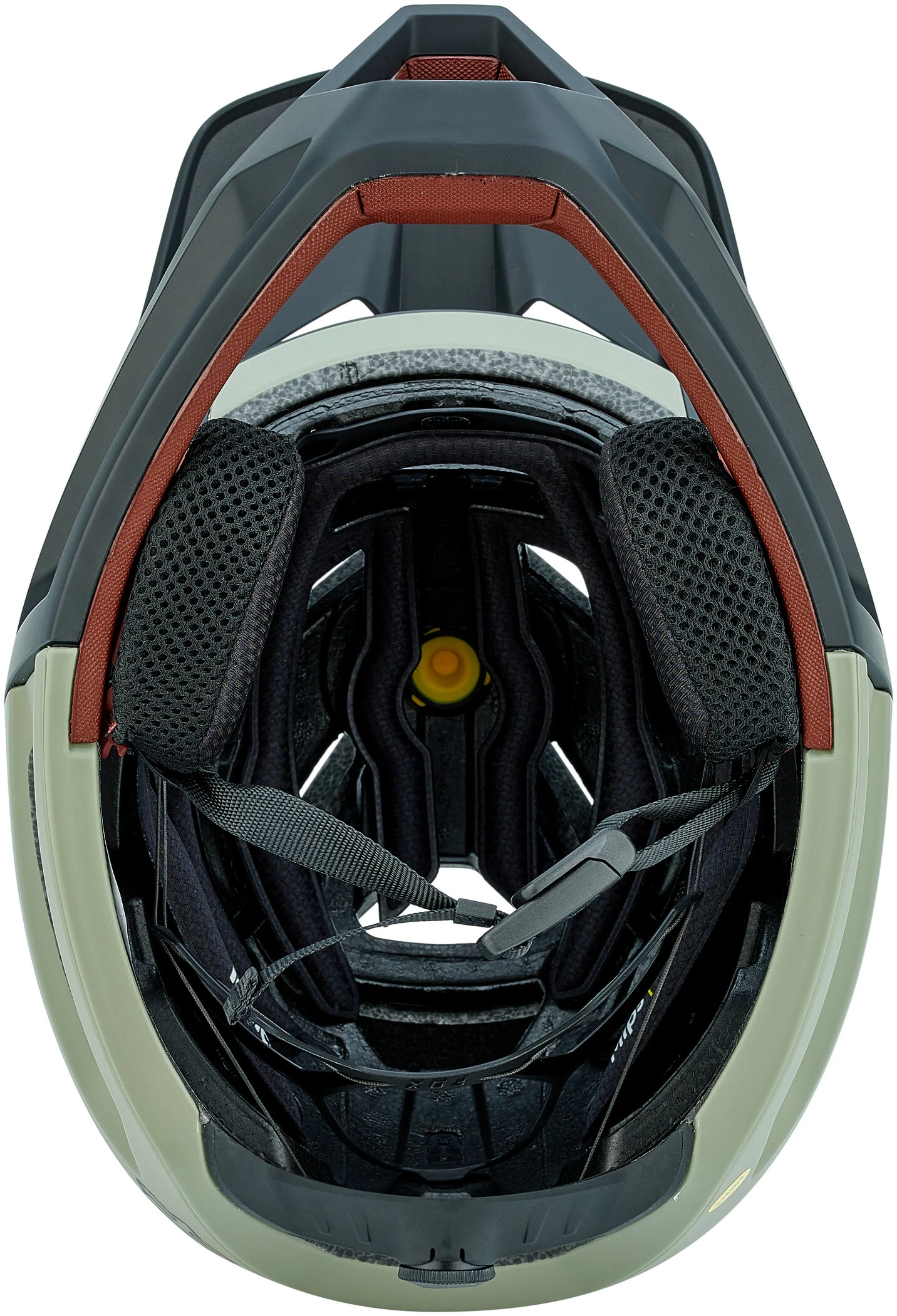 Fox Proframe RS Hjelm Herrer, Hvid/grøn - Billede 7