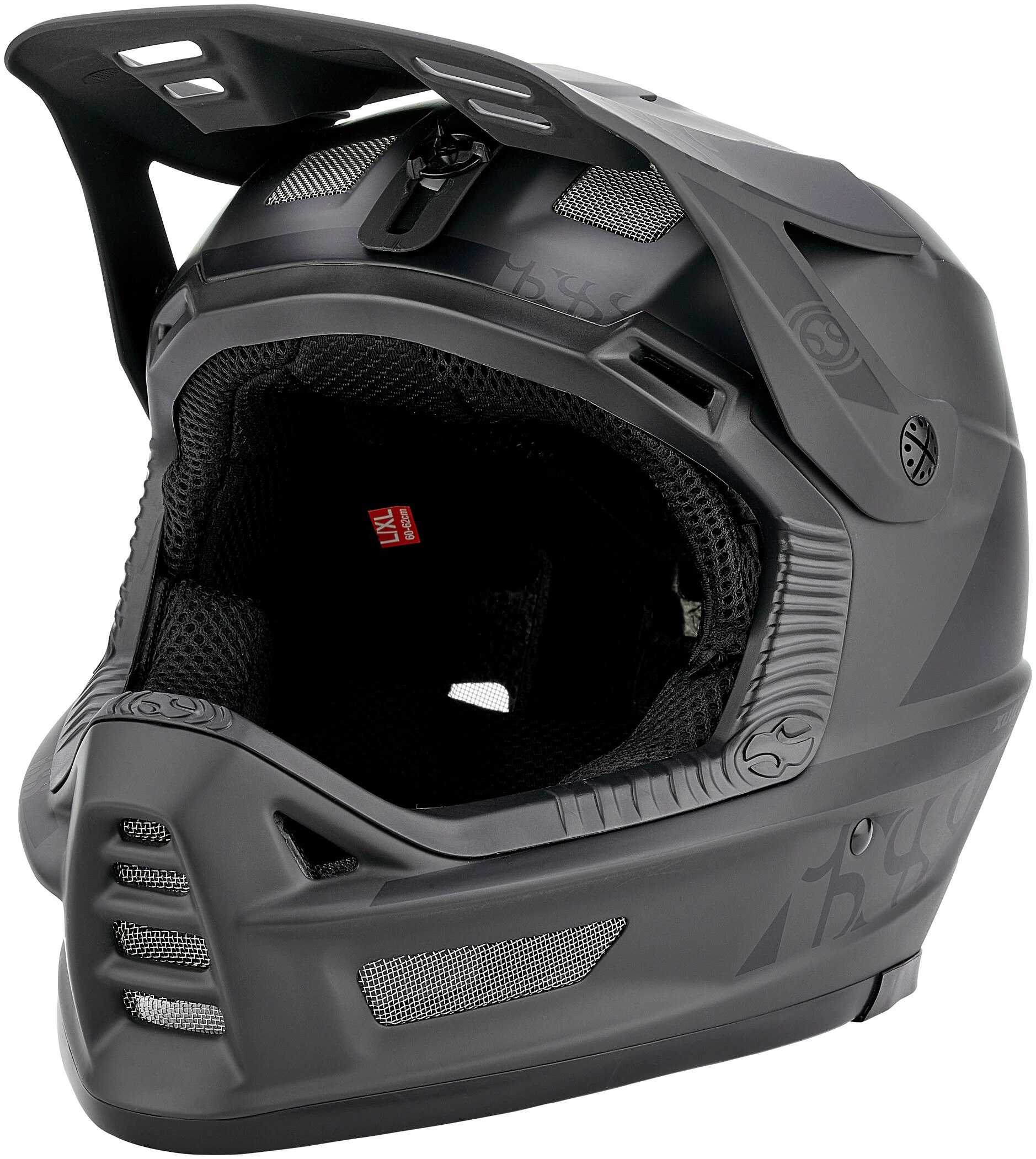 IXS Xult DH Hjelm, Sort/turkis