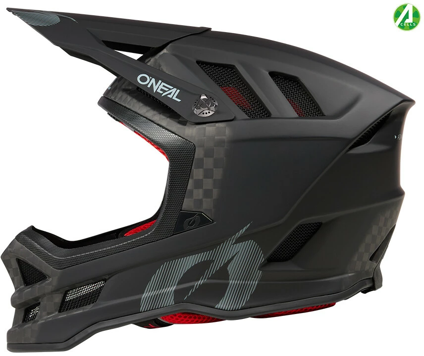 O'Neal O'Neal Blade Carbon IPX Hjelm, Grå/sort - Billede 4