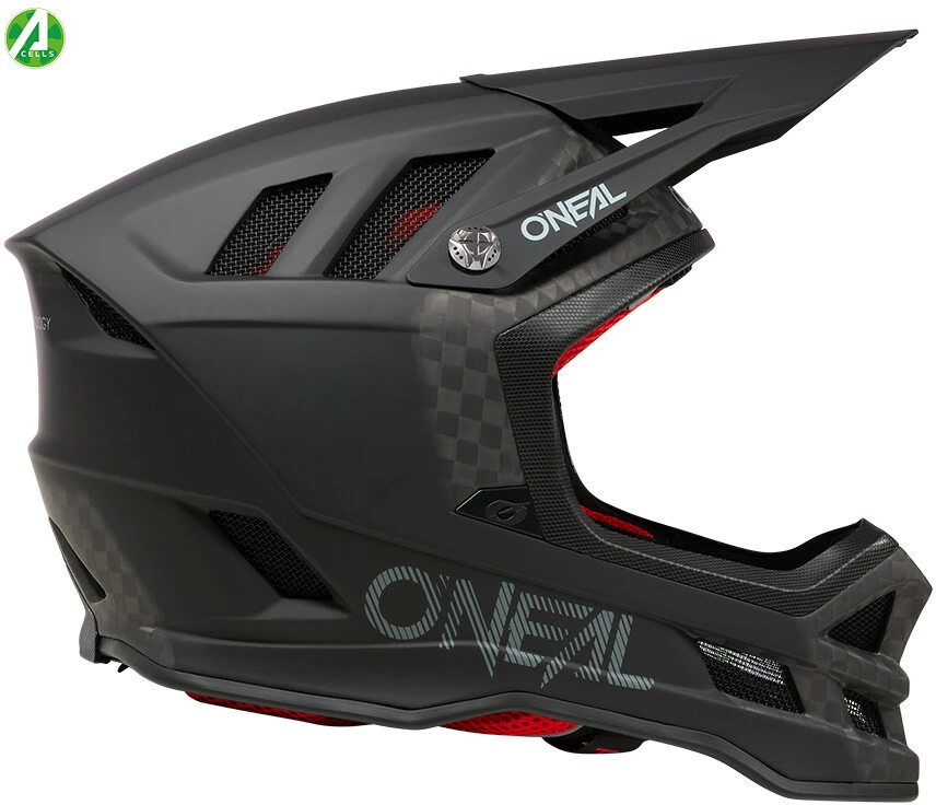 O'Neal O'Neal Blade Carbon IPX Hjelm, Grå/sort - Billede 5