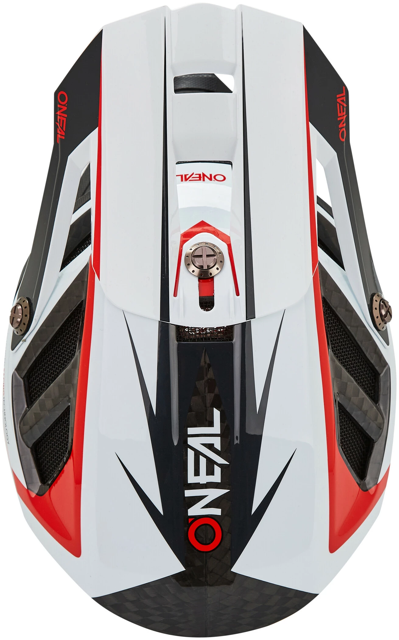 O'Neal O'Neal Blade Carbon IPX Cykelhjelm, Hvid/sort - Billede 6