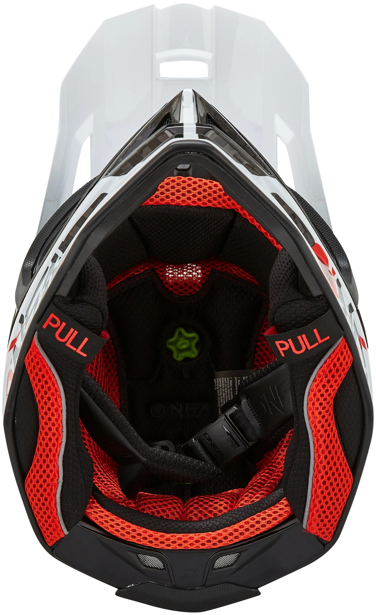 O'Neal O'Neal Blade Carbon IPX Cykelhjelm, Hvid/sort - Billede 7