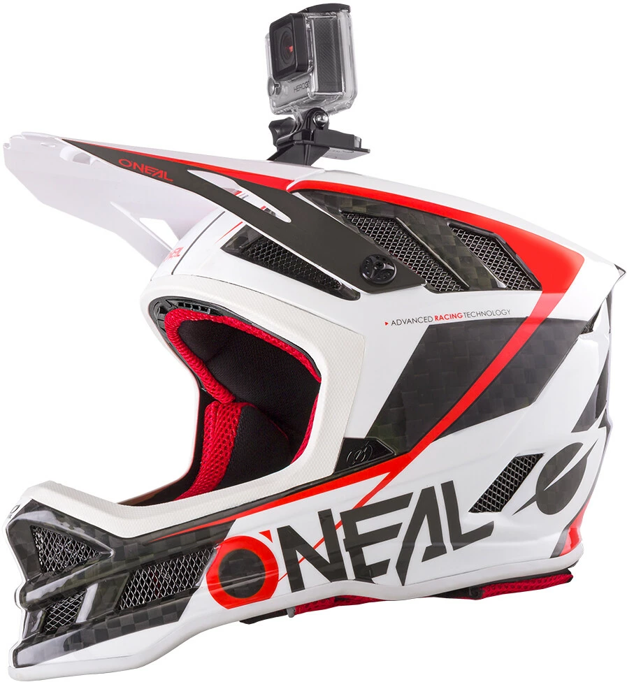 O'Neal O'Neal Blade Carbon IPX Cykelhjelm, Hvid/sort - Billede 9