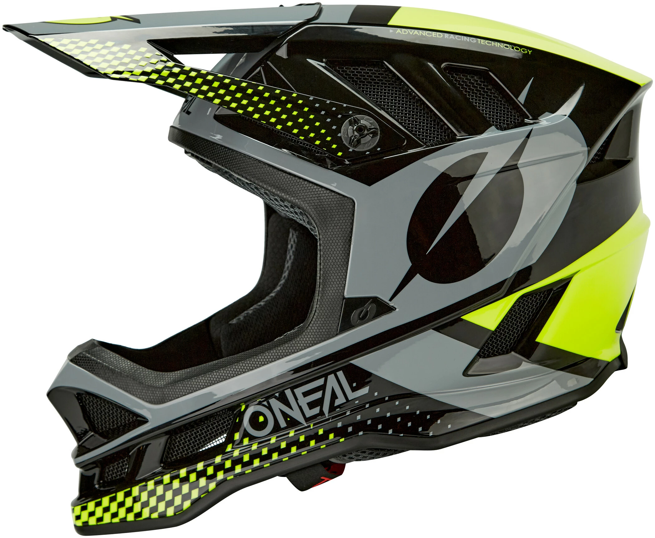 O'Neal O'Neal Blade Polyacrylite Hjelm Delta, Rød/blå - Billede 3