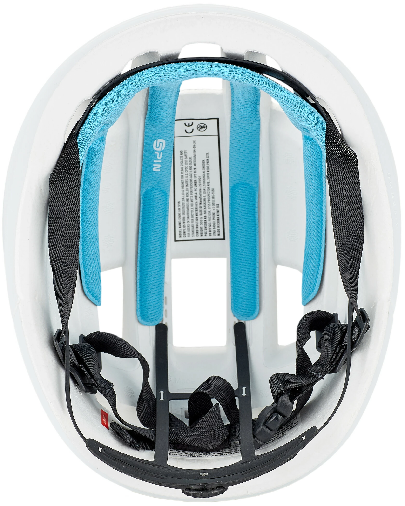 POC Omne Air Spin Cykelhjelm, Gul - Billede 7