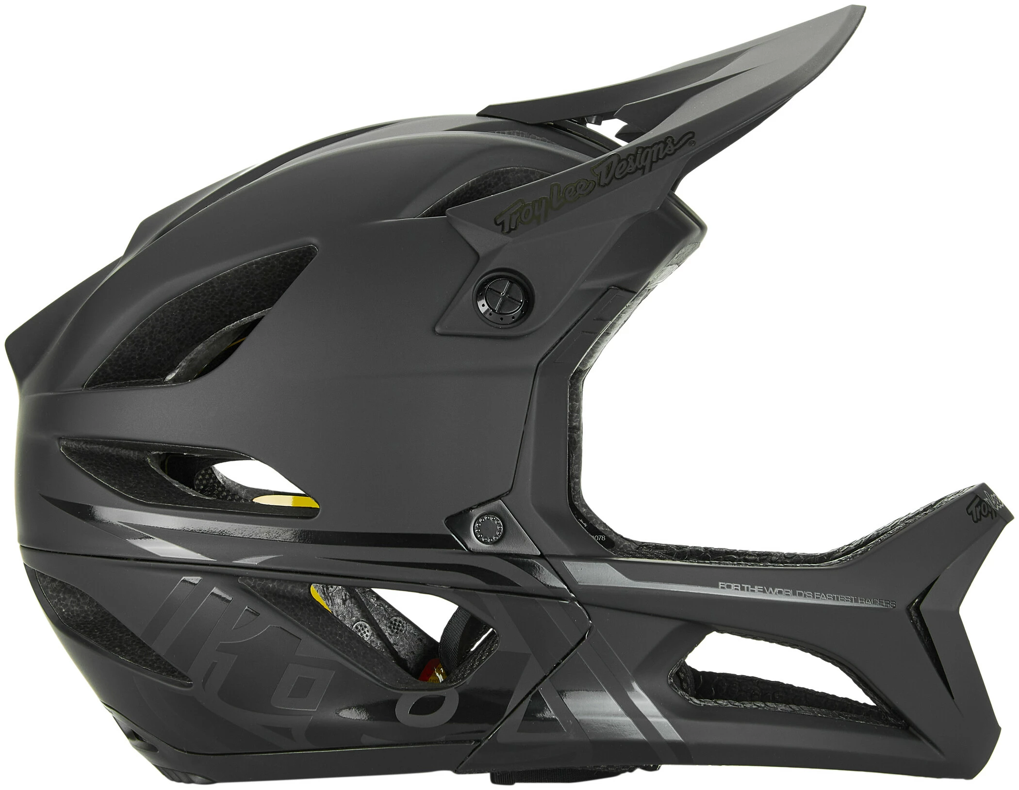 Troy Lee Designs Stage Mips Hjelm, Hvid/sort - Billede 4