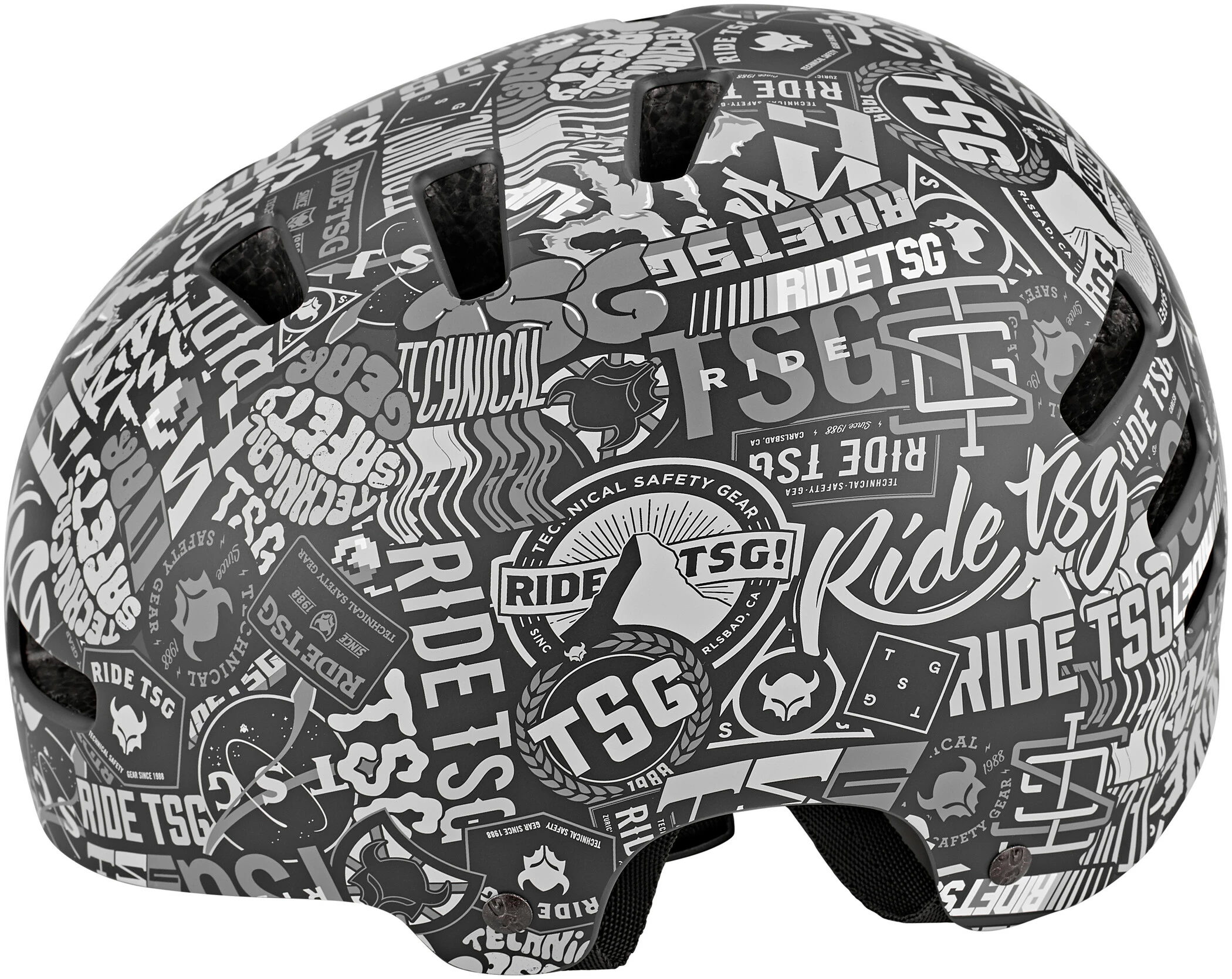 TSG Evolution Graphic Design Cykelhjelm, Oliven/grøn - Billede 7