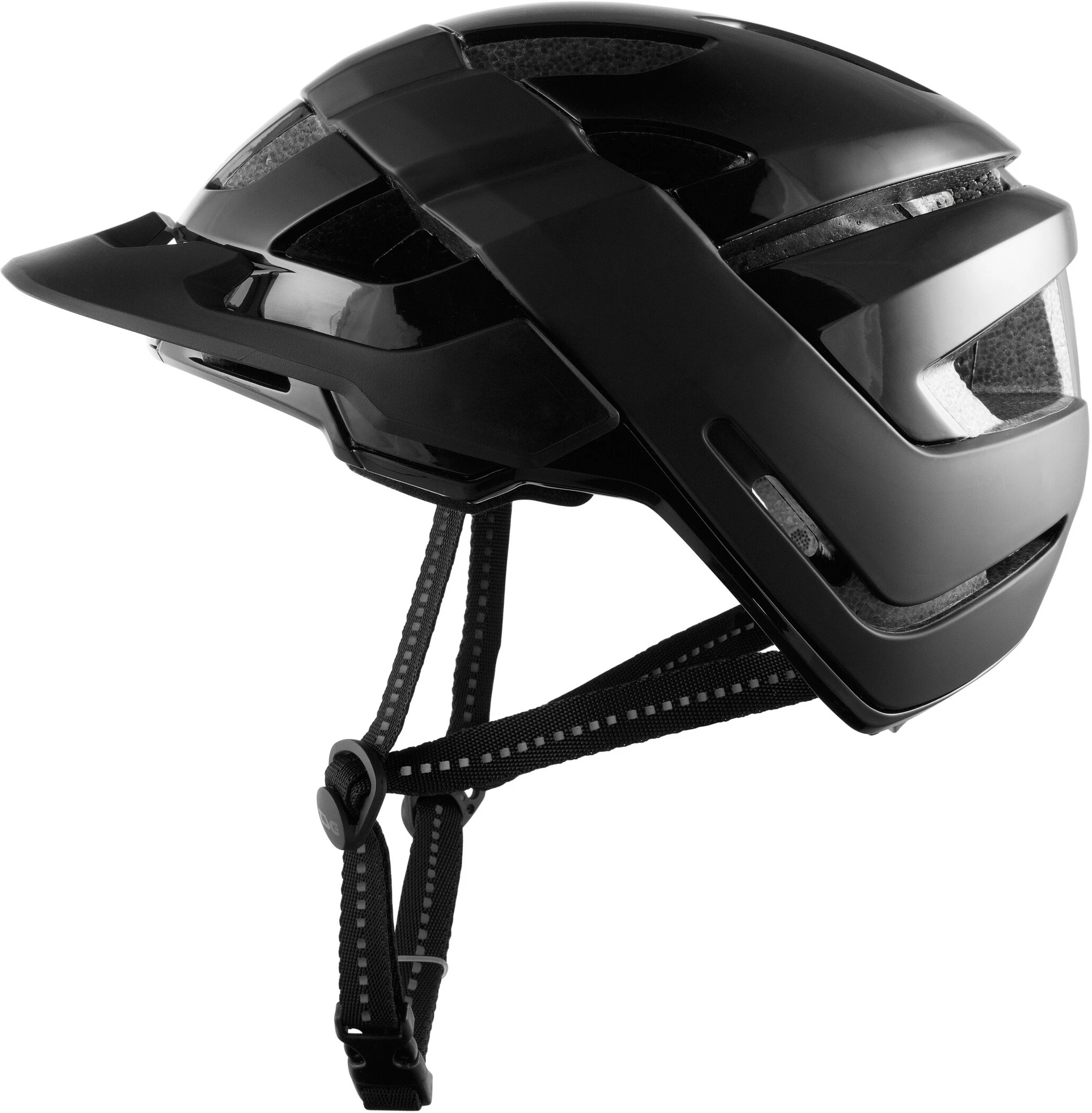 TSG Pepper Solid Color Hjelm, Sort - Billede 3