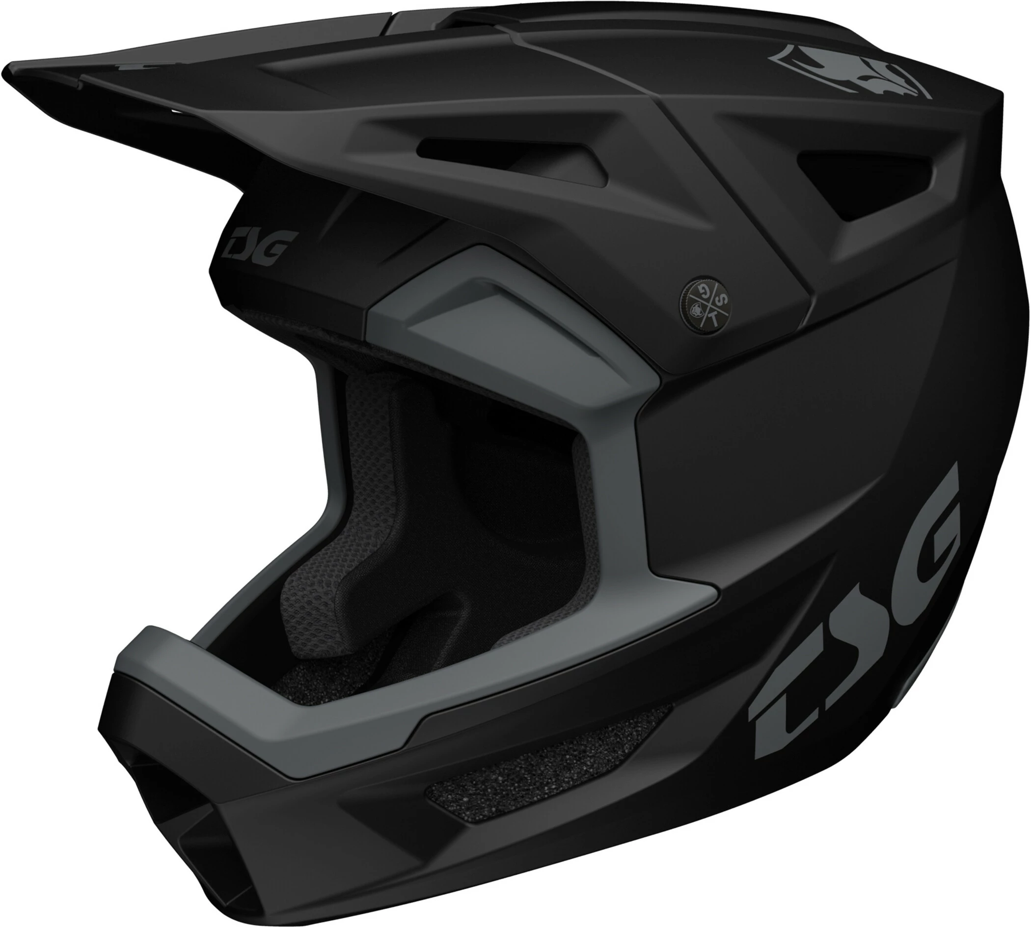 TSG Sentinel Solid Color Hjelm, Sort - Billede 4