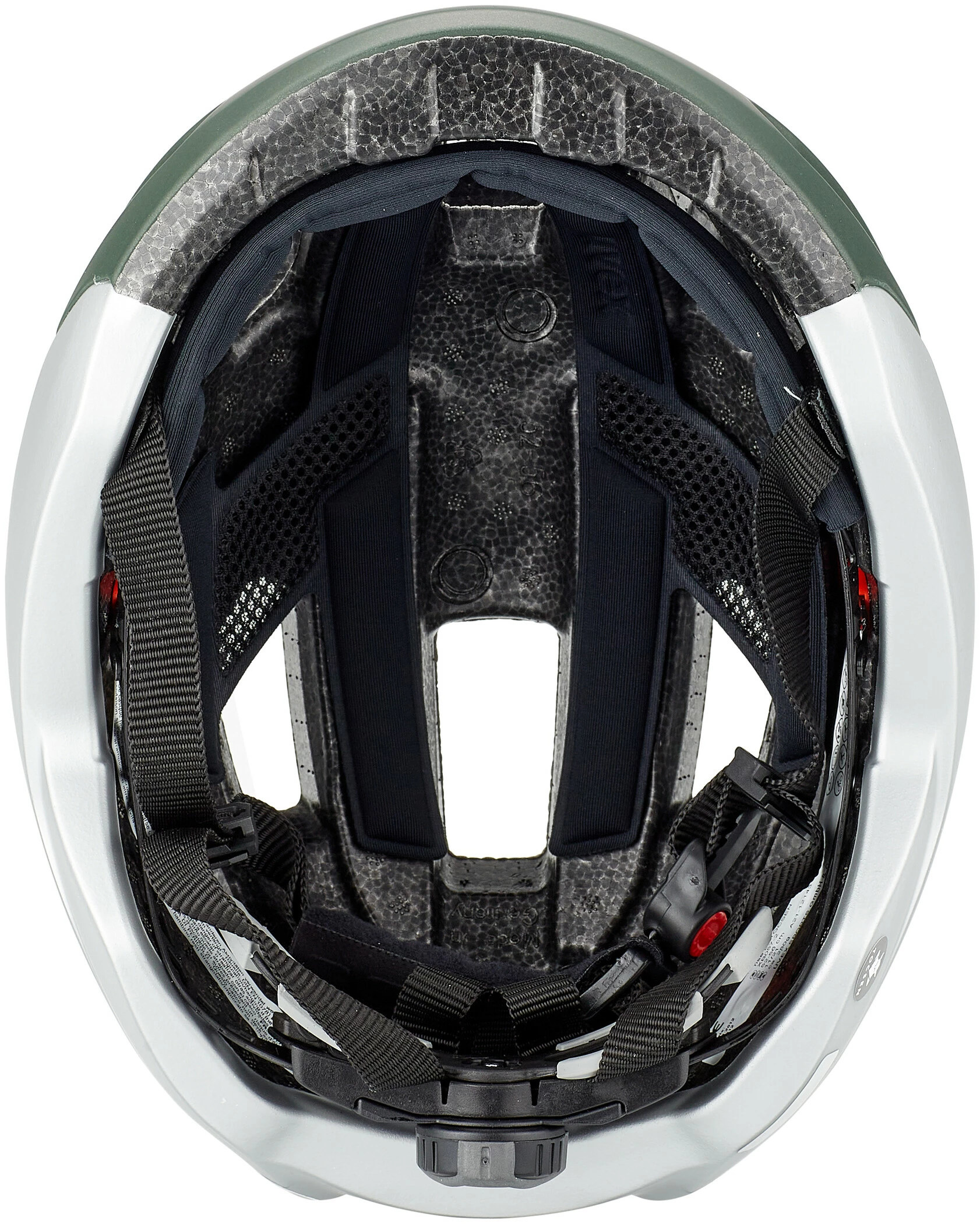 UVEX Rise CC Tocsen Hjelm, Grøn/sølv - Billede 7